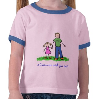 Daddy's Little Girl T-Shirt (Blond)