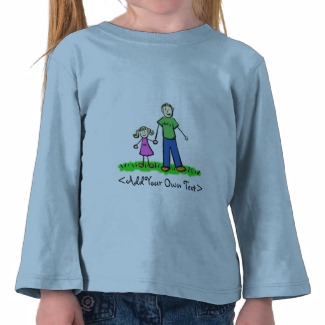 Daddy's Little Girl T-Shirt (Blond)