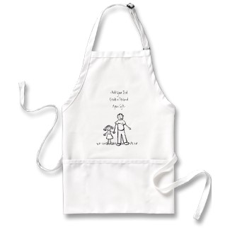 Daddy's Girl Custom Apron Add Names