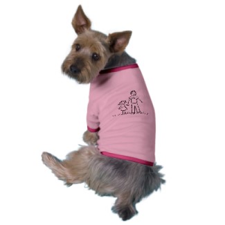 Daddy's Girl Pet Dog Clothing T-shirt