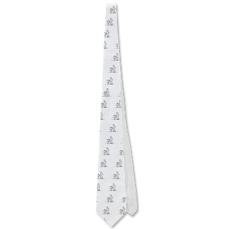 Father and Daughter Family Drawing Tie