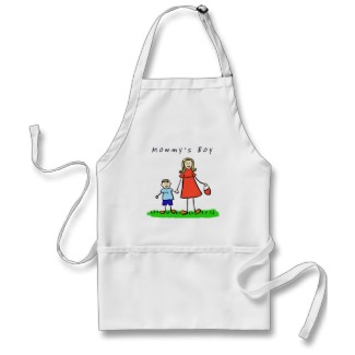 Mommy's Boy Apron (Blond)