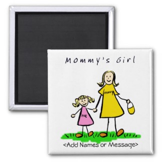 Mommy's Girl - Mother & Daughter Blonde Magnet