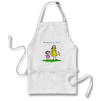 Mommy's Girl Apron (Brunette)